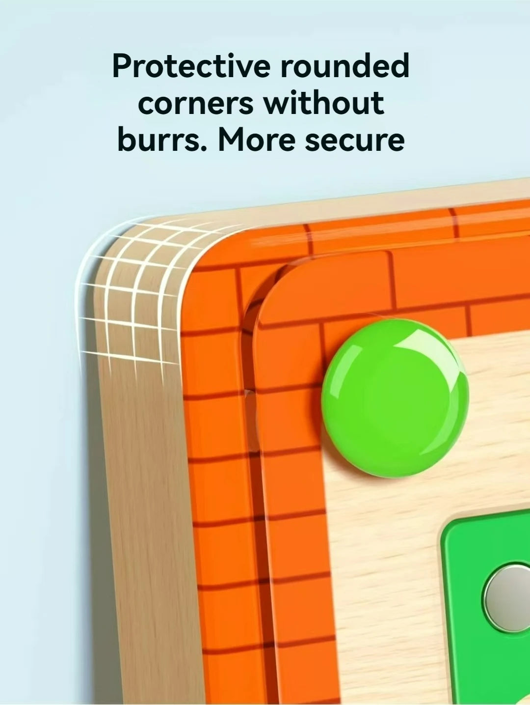 Focus Maze: Magnetic Walking Ball Puzzle (Ages 3–6)