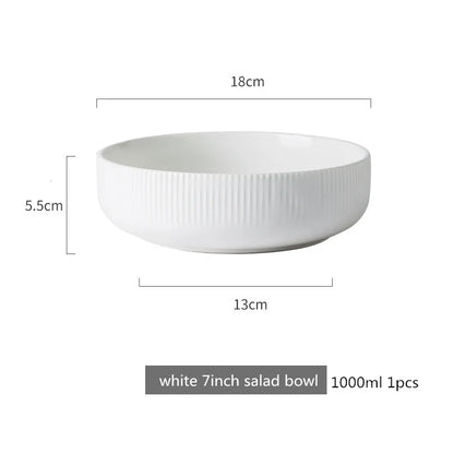 Matte Glazed Ceramic Dinnerware