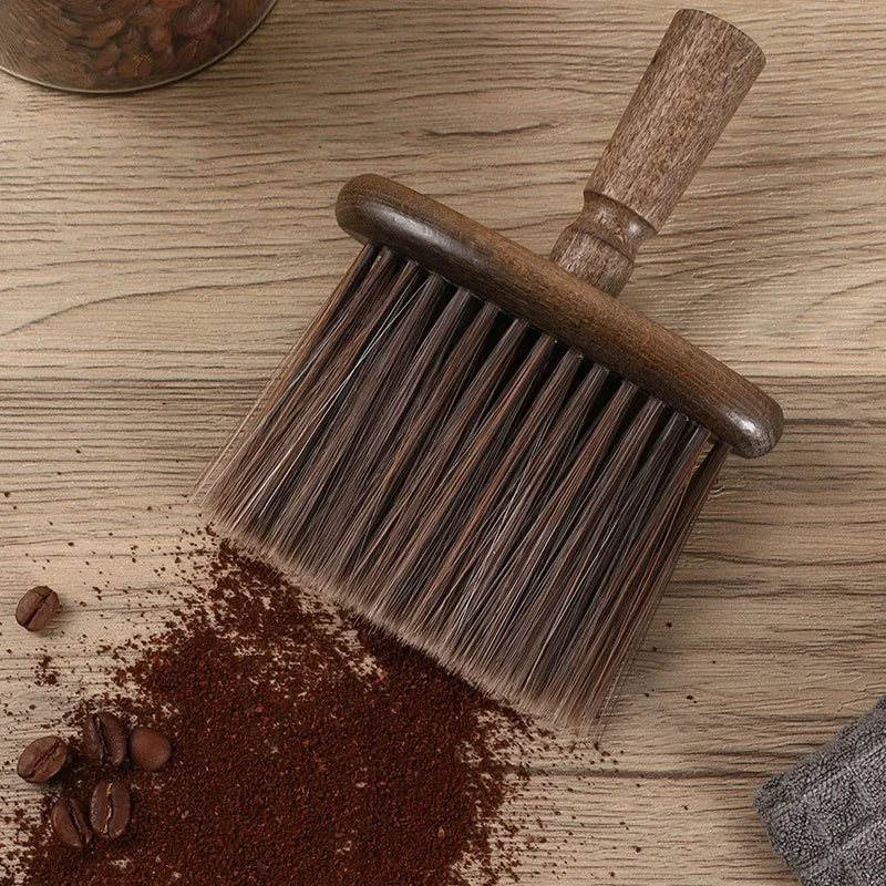 Wooden Coffee Powder Cleaning Brush