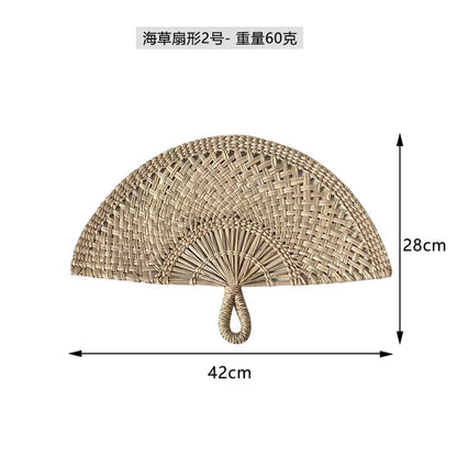 Hand-Woven Seaweed Wall Hanging