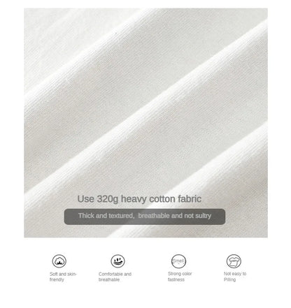 Vintage Trend Heavyweight Short-Sleeved T-Shirt: Built for the Bold