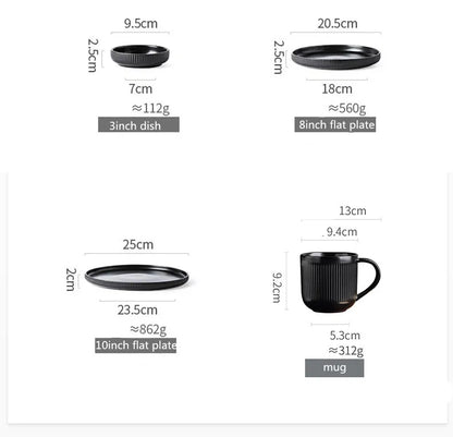 Matte Glazed Ceramic Dinnerware