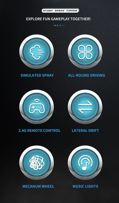 DriftTwist 4WD: Gesture-Control RC Stunt Car (Ages 6+)