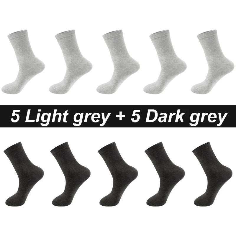 CoreCotton: 10-Pair Men’s Combed Cotton Socks