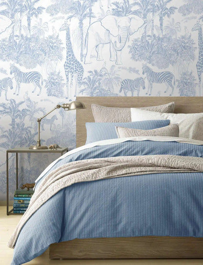 Vintage Safari Wallpaper