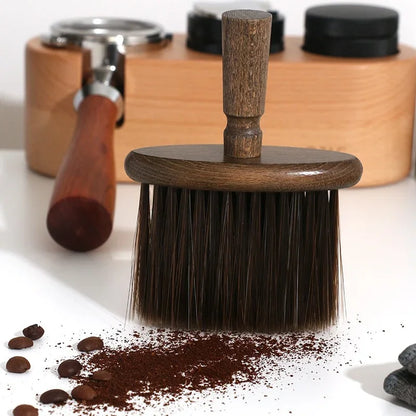 Wooden Coffee Powder Cleaning Brush