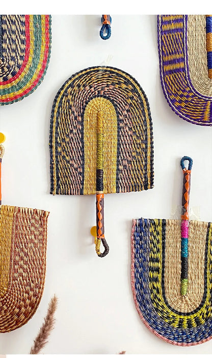 Hand-Woven Seaweed Wall Hanging