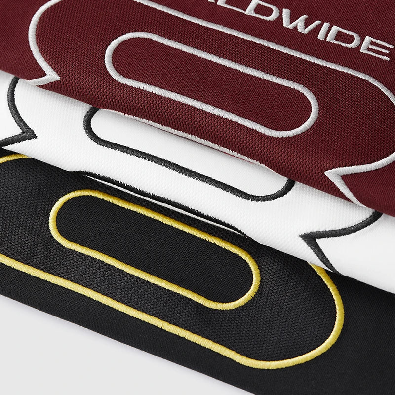 Men's Paneled Embroidered Tech T-Shirt – Built for Movement, Styled for the Street