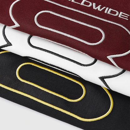 Men's Paneled Embroidered Tech T-Shirt – Built for Movement, Styled for the Street