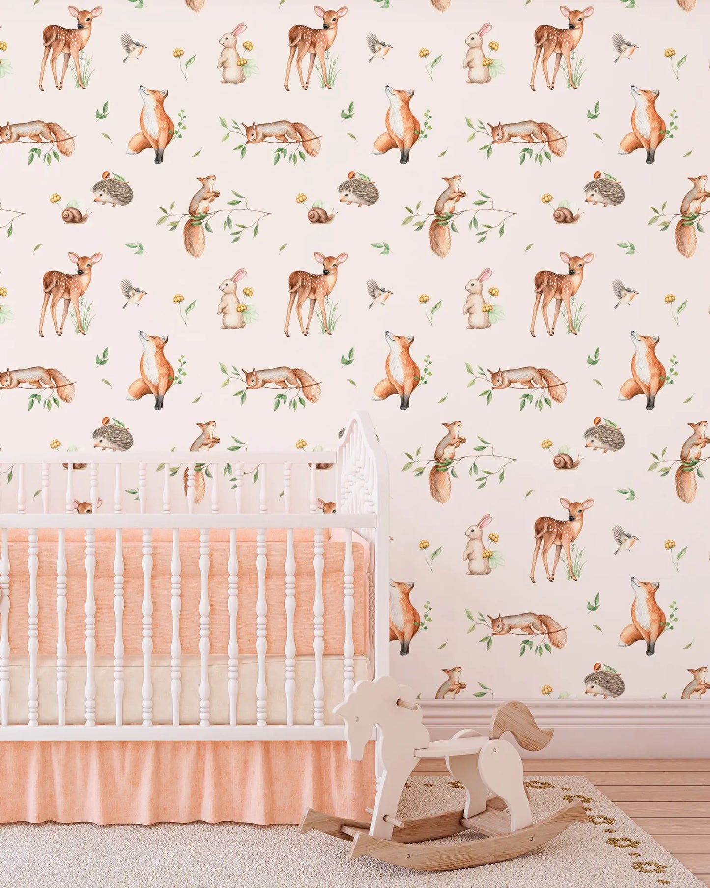 Kids Room Animal Wallpaper