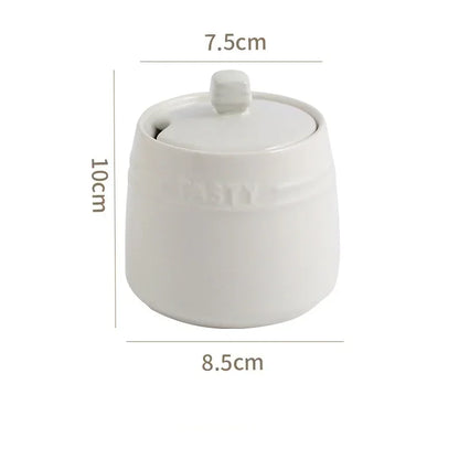 Rainbow Ceramic Spice Jar