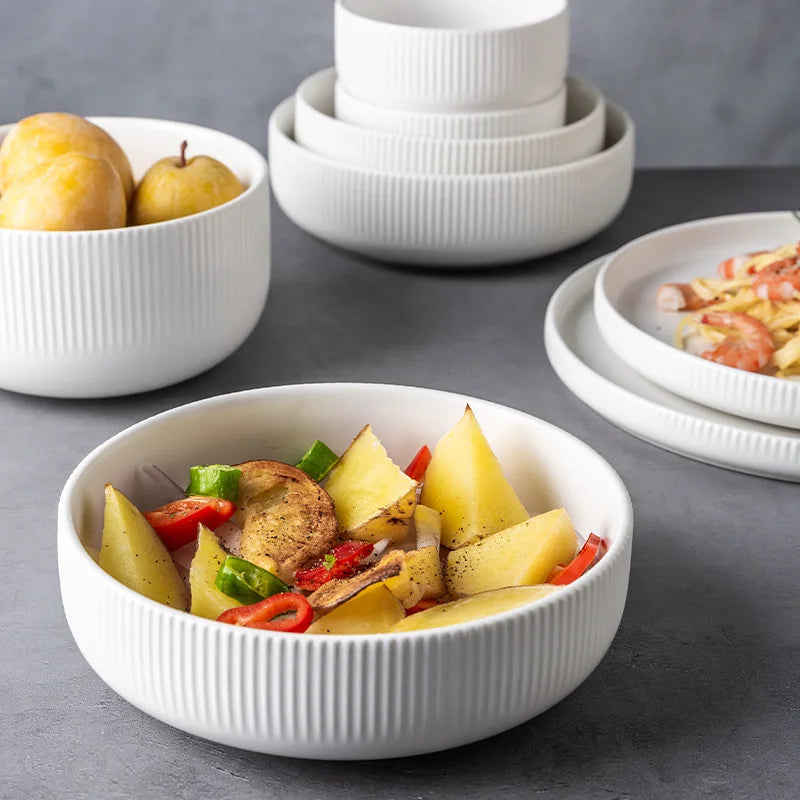 Matte Glazed Ceramic Dinnerware