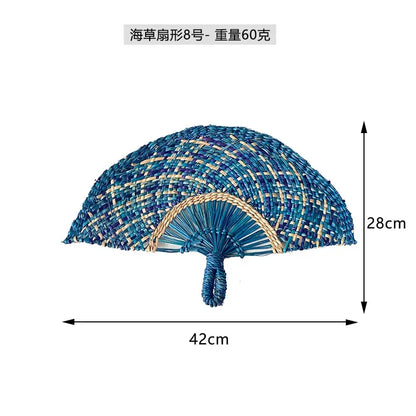 Hand-Woven Seaweed Wall Hanging