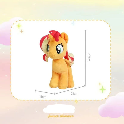 Friendship & Cuddles: 30 cm My Little Pony Plush (Trixie Lulamoon / Starlight Glimmer / Sunset Shimmer)