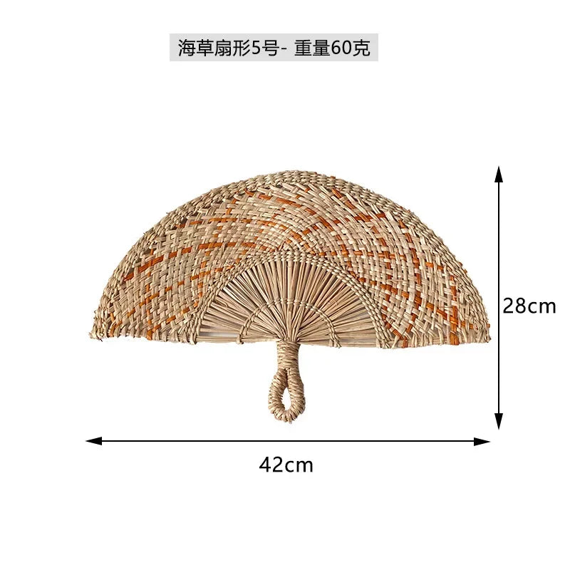 Hand-Woven Seaweed Wall Hanging