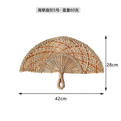 Hand-Woven Seaweed Wall Hanging