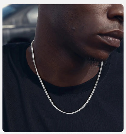 Vnox Cuban Link Chain Necklace – Waterproof Stainless Steel Unisex Jewelry