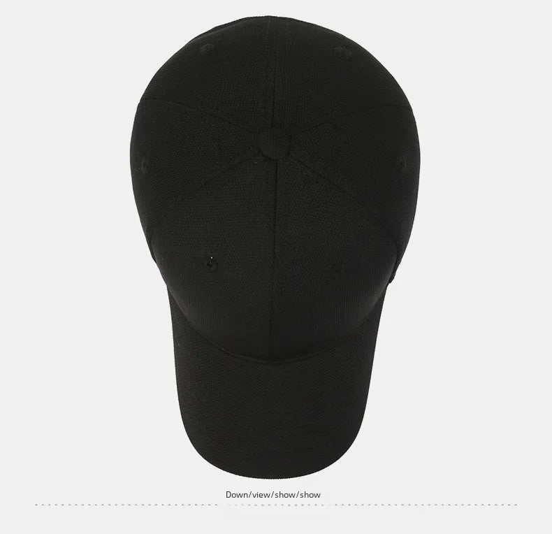 Suncrest Pine: Simple Baseball Cap with Large Head Cover