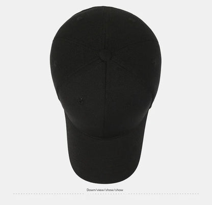 Suncrest Pine: Simple Baseball Cap with Large Head Cover