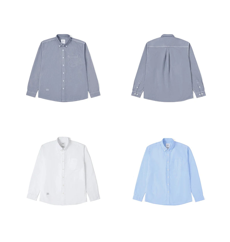 Men's Oversized Oxford Shirt – Refined Casual for Every Season