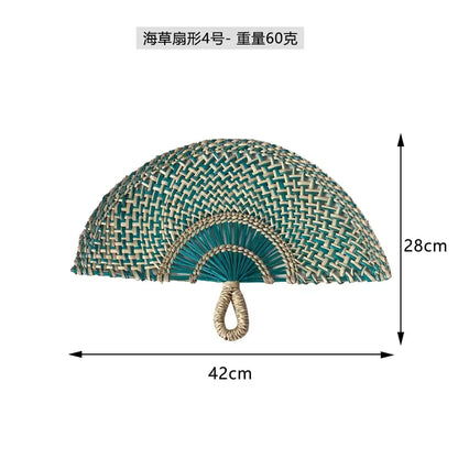 Hand-Woven Seaweed Wall Hanging