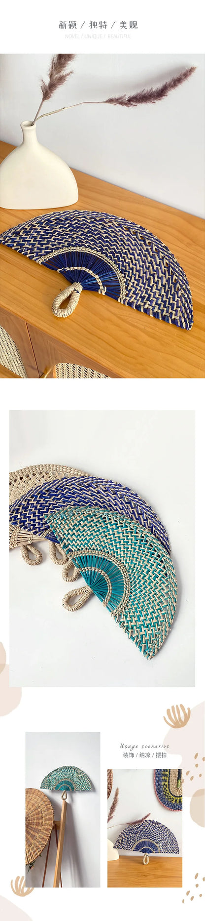 Hand-Woven Seaweed Wall Hanging