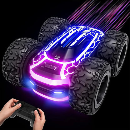 LumoTwist 1:22: Light-Show RC Stunt Car (Ages 6+)