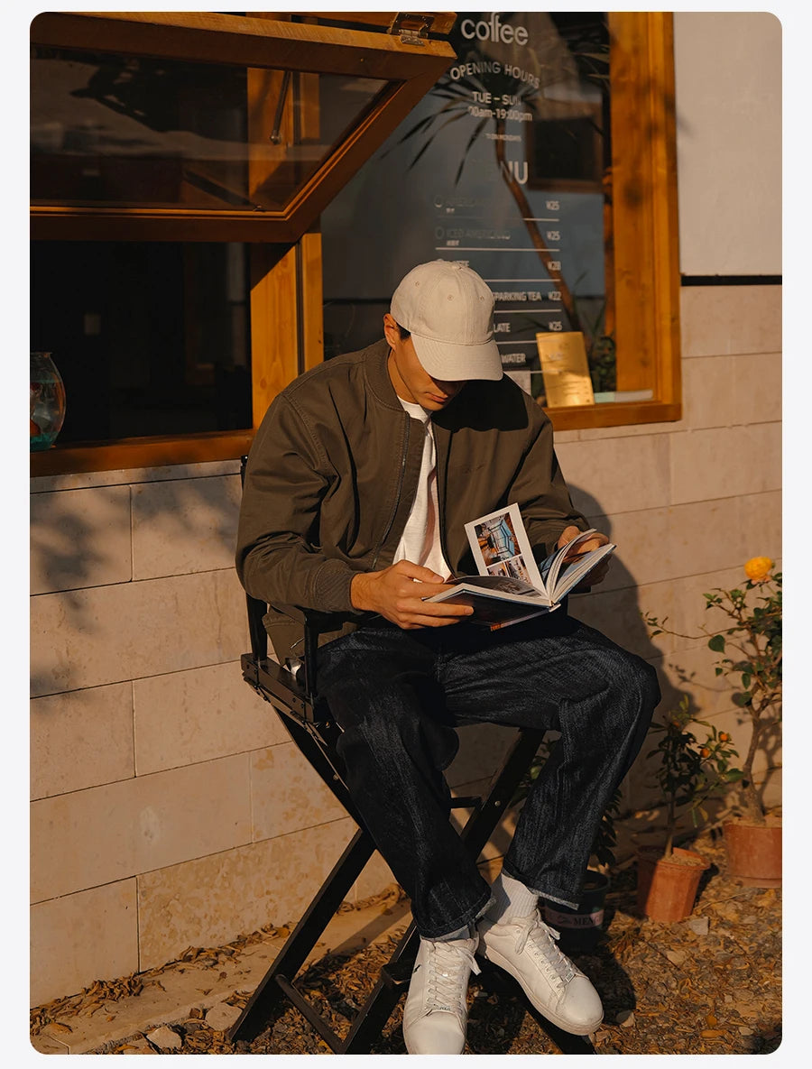 Men's Baggy Fit 12.5oz Denim Jeans – Original Colour, Summer Comfort