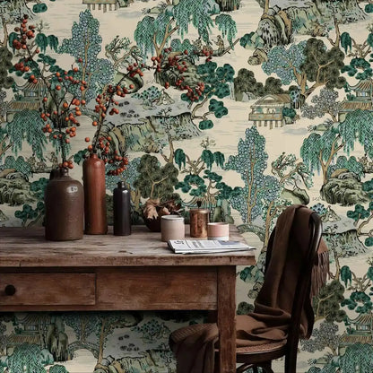 Japanese Garden Wallpaper Mural