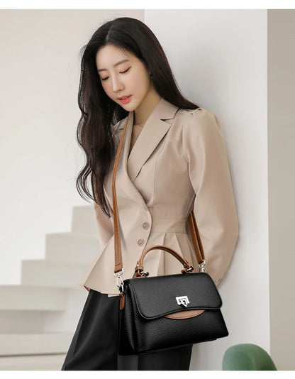 Grandeur Flow: Luxury Multilayer Shoulder Tote