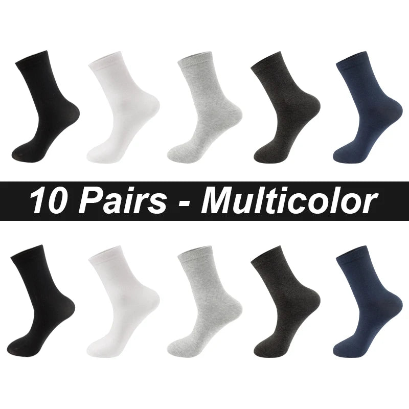 CoreCotton: 10-Pair Men’s Combed Cotton Socks