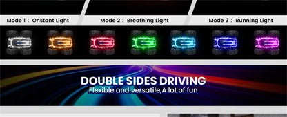 LumoTwist 1:22: Light-Show RC Stunt Car (Ages 6+)