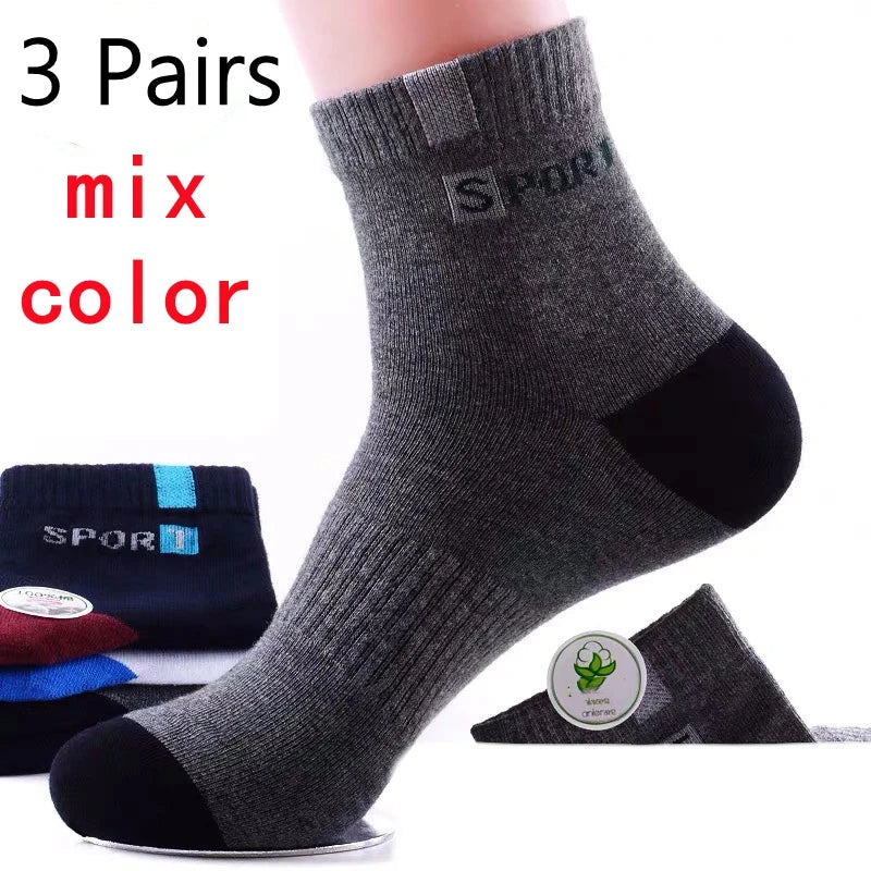 RetroStep: 5-Pair Men’s Vintage Athletic Socks