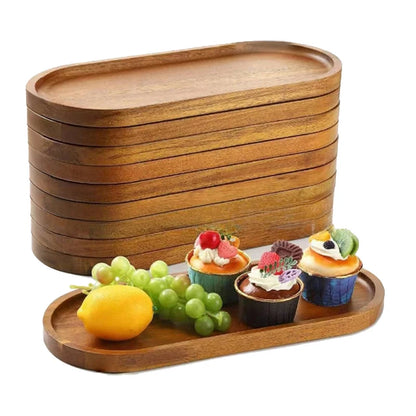 Bamboo Essence: Japanese Solid Wood Tray
