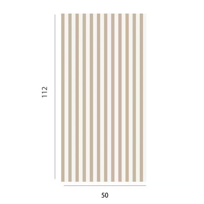 Brown Mocha Stripes Wallpaper