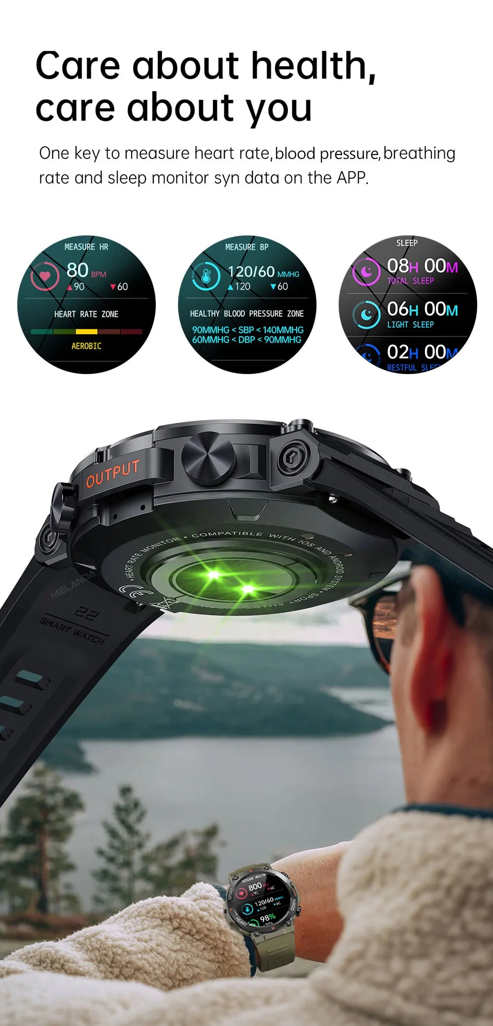 PulseSync 1.39" HD Smartwatch with Bluetooth Calling