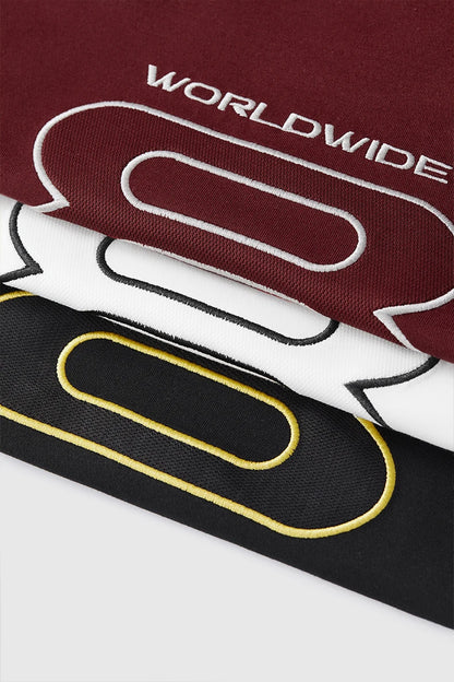 Men's Paneled Embroidered Tech T-Shirt – Built for Movement, Styled for the Street