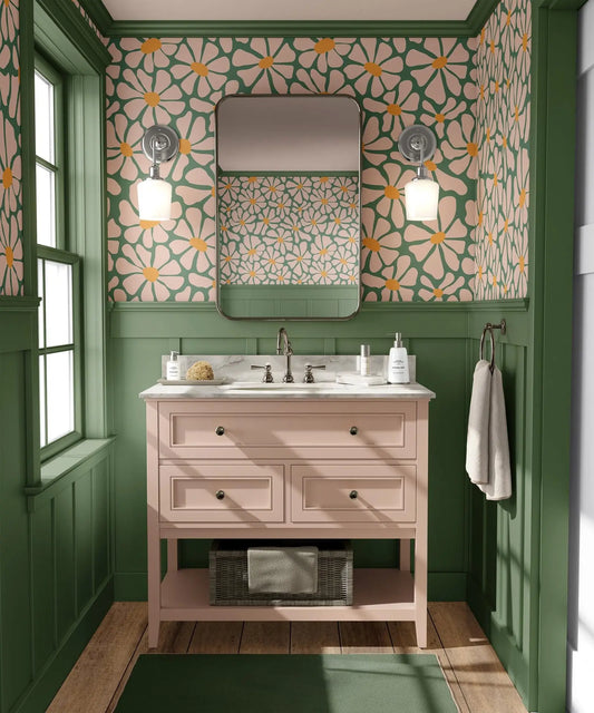 Funky Daisy Wallpaper