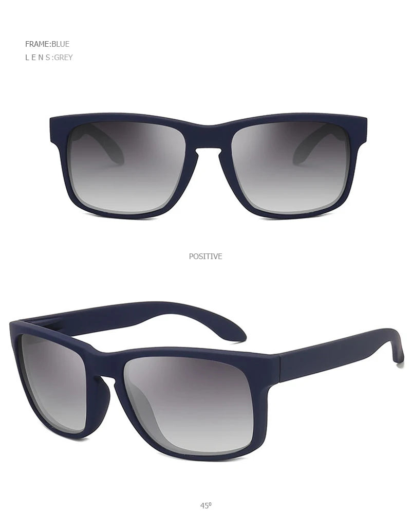 Vector Shade: Classic Square Polarised Sunglasses for Men