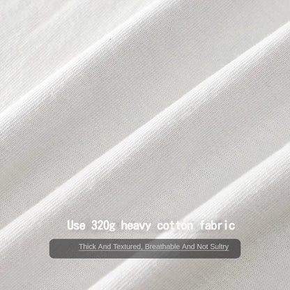 Vintage Trend Heavyweight Short-Sleeved T-Shirt: Built for the Bold