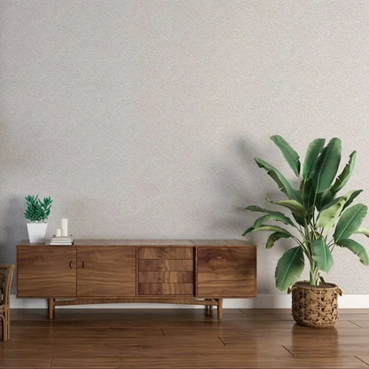 Beige Boho Abstract Wallpaper