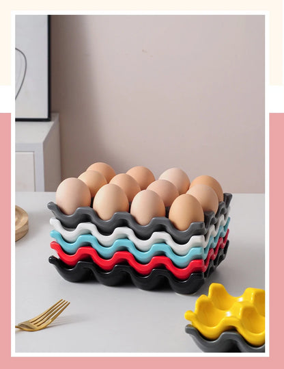 Ceramic Egg Storage Tray