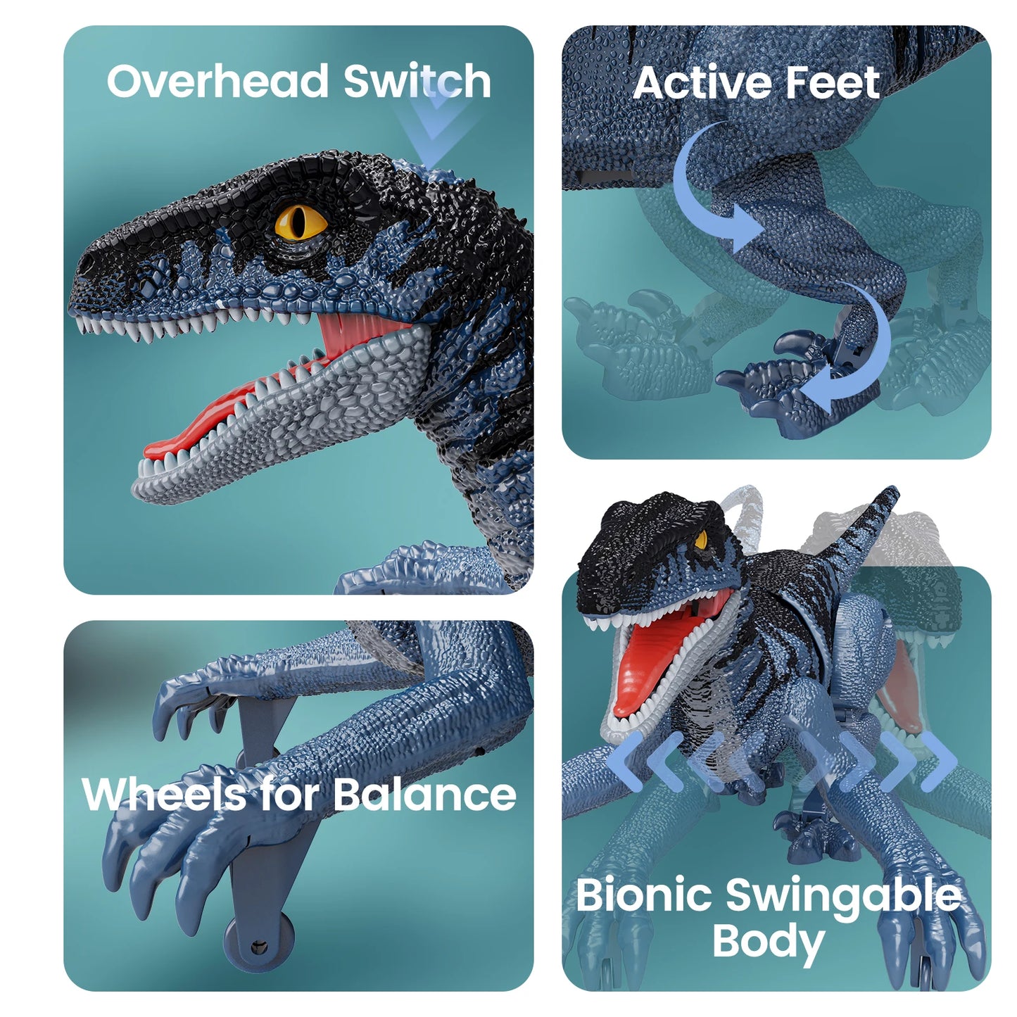 Raptor Run: 2.4GHz Remote Velociraptor (Ages 6–12)