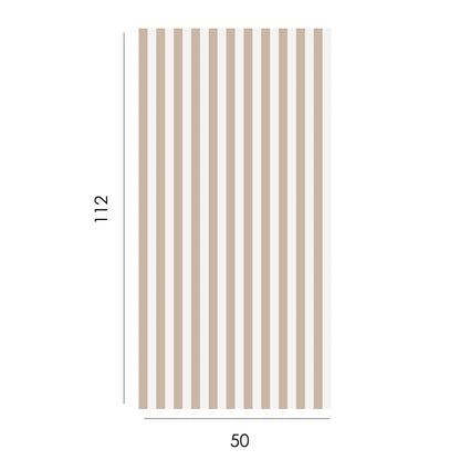 Brown Mocha Stripes Wallpaper