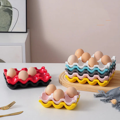 Ceramic Egg Storage Tray