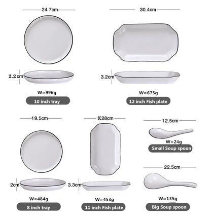 Minimalist Ceramic Tableware