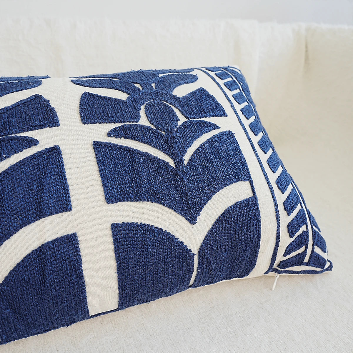 Heritage Thread: American-Style Embroidered Cushion Cover