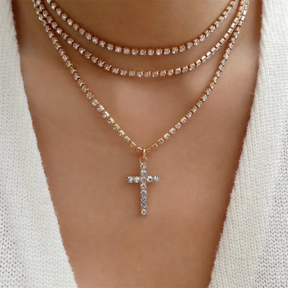 Gilded Rebel: Vintage Punk Coin Pendant Necklace