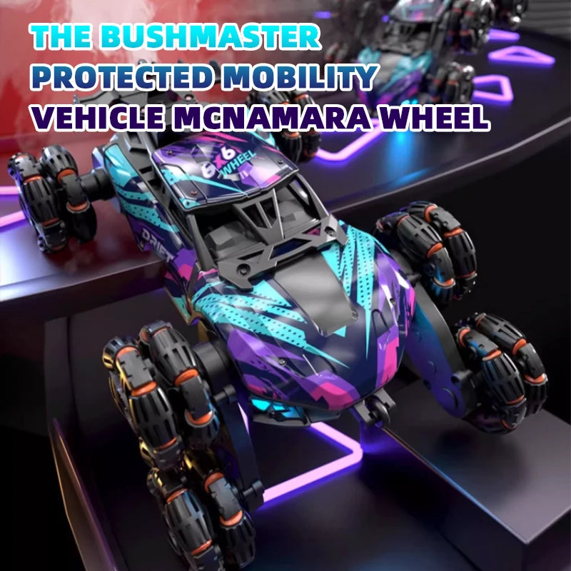 Morph-X: Six-Wheel RC Stunt Car for Ages 6–12