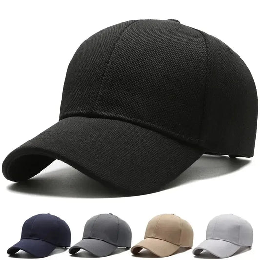 Suncrest Pine: Simple Baseball Cap with Large Head Cover